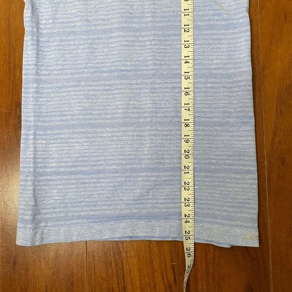 Saucony Womens Racerback Tank Athletic Top Blue Size S - Picture 7 of 10